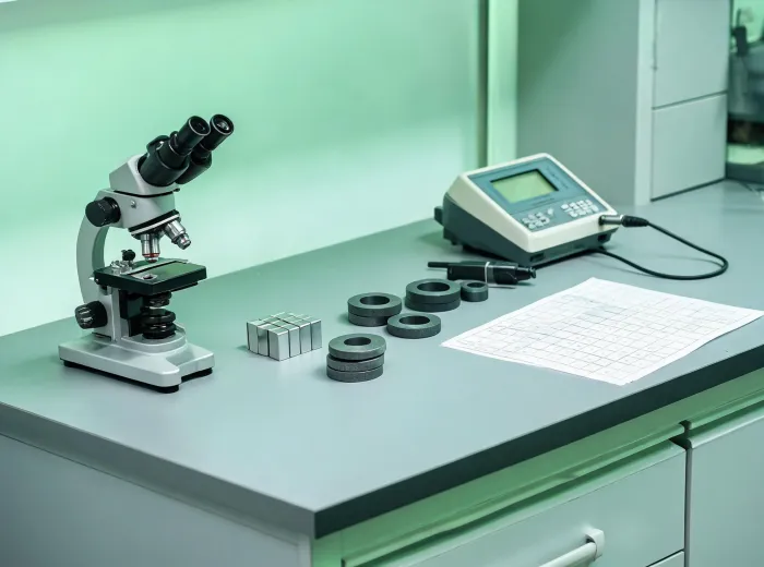Magnetic materials laboratory matrix