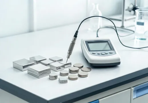 Gauss meter magnetic field check