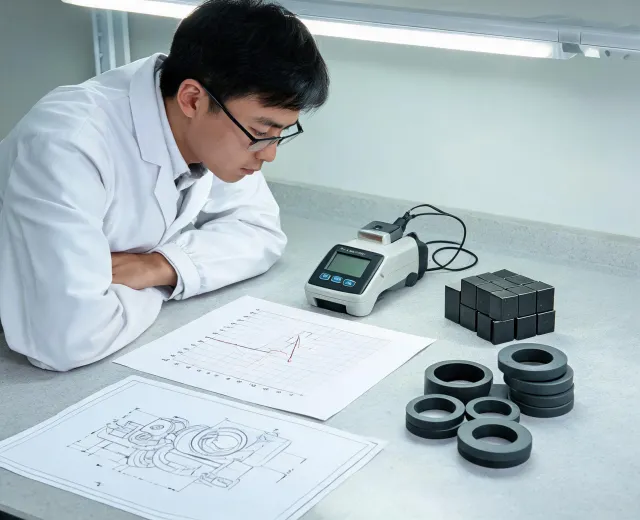 Magnetic engineering review desk